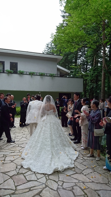 ａｎｅｌｌｉ 軽井沢 アネーリ 軽井沢 のプランナーブログ フラワーシャワー 結婚式場 ウエディング 挙式 ブライダル ゼクシィ