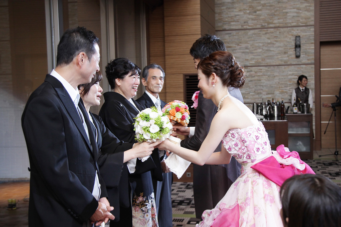 ノートルダム北九州 Notre Dame Kitakyushuのプランナーブログ 両親贈呈用花束 結婚 式場 ウエディング 挙式 ブライダル ゼクシィ