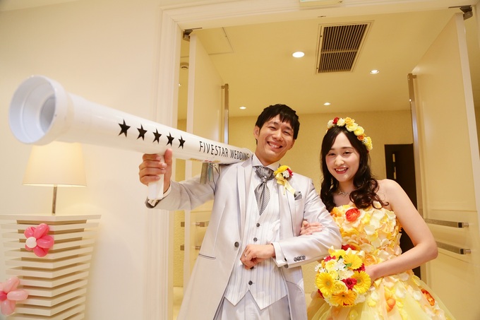 ヴェルジェくらしきのプランナーブログ Air Bazooka Wonder Flame ゲストへサプライズ演出 結婚 式場 ウエディング 挙式 ブライダル ゼクシィ