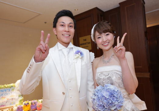 Recent Culture Hotel リーセントカルチャーホテル のプランナーブログ 二人羽織でファーストバイト 結婚 式場 ウエディング 挙式 ブライダル ゼクシィ