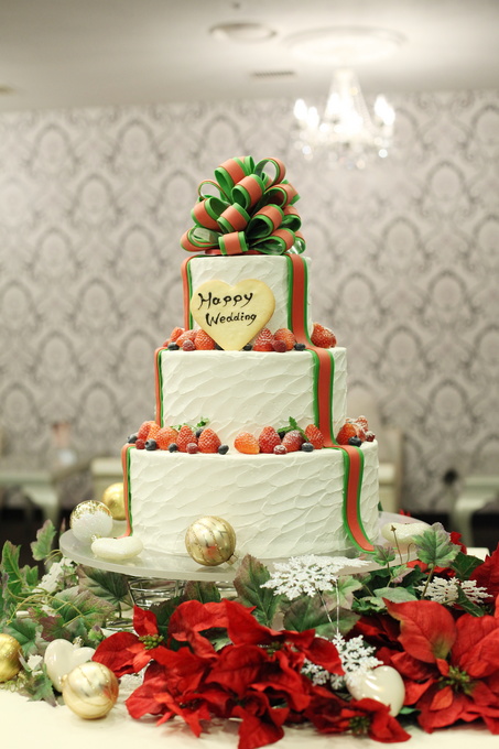 新横浜プリンスホテルのプランナーブログ ウエディングケーキ クリスマス 結婚式場 ウエディング 挙式 ブライダル ゼクシィ