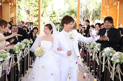 ラ ラ シャンス いわきのプランナーブログ フラワーシャワーの魔法 福島県いわき市の結婚式場ララシャンスいわき 結婚 式場 ウエディング 挙式 ブライダル ゼクシィ