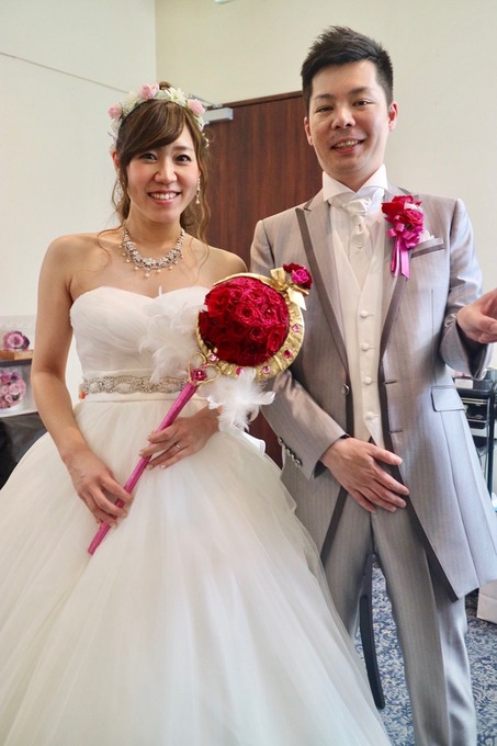 モンサンミッシェル大聖堂 ザ ガーデンコート のプランナーブログ セーラームーンブーケ 結婚 式場 ウエディング 挙式 ブライダル ゼクシィ