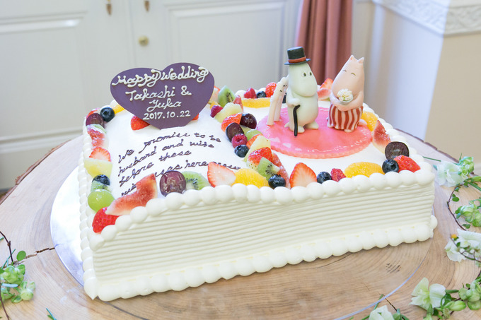 ｃｈｅｚ ｔｏｙａ シェ トヤ のプランナーブログ お2人オリジナルのウェディングケーキ 結婚式場 ウエディング 挙式 ブライダル ゼクシィ