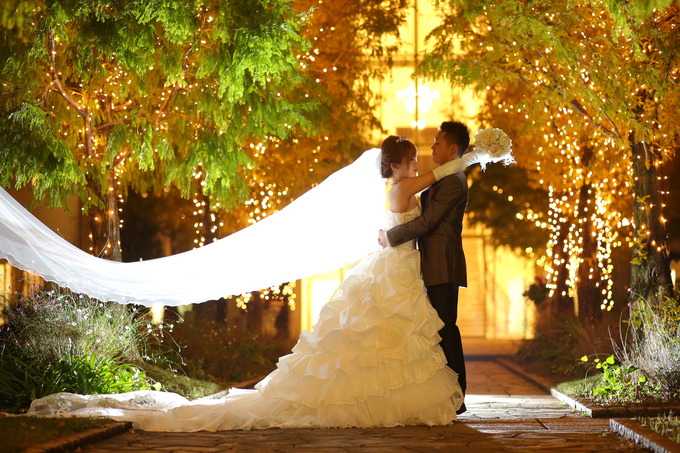 ララシャンス ベルアミーのプランナーブログ 夜の前撮り 結婚式場 ウエディング 挙式 ブライダル ゼクシィ