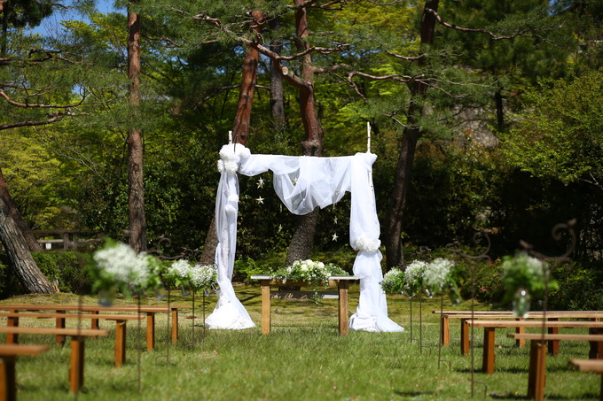 Shozan Resort Kyoto しょうざんリゾート京都 のプランナーブログ ガーデン挙式 結婚 式場 ウエディング 挙式 ブライダル ゼクシィ
