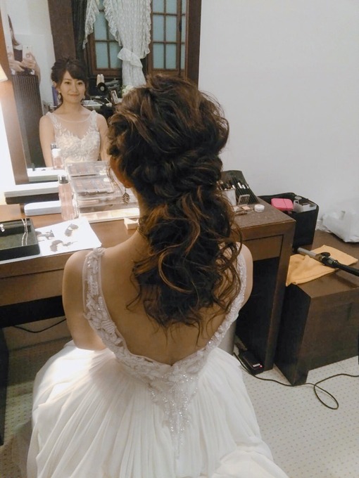 Shozan Resort Kyoto しょうざんリゾート京都 のプランナーブログ お色直しの髪型 結婚 式場 ウエディング 挙式 ブライダル ゼクシィ