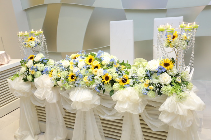 ベルヴィ武蔵野のプランナーブログ 会場装花 結婚式場 ウエディング 挙式 ブライダル ゼクシィ