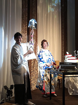 ホテル京セラのプランナーブログ ケーキカットからのファーストバイト 結婚式場 ウエディング 挙式 ブライダル ゼクシィ