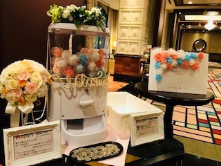 水戸プラザホテルのプランナーブログ 結婚式でガチャガチャ 結婚式場 ウエディング 挙式 ブライダル ゼクシィ