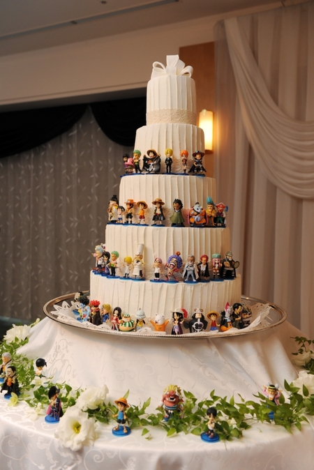 神戸ポートピアホテルのプランナーブログ ワンピースのオーダーメイド生ウエディングケーキ 結婚式場 ウエディング 挙式 ブライダル ゼクシィ
