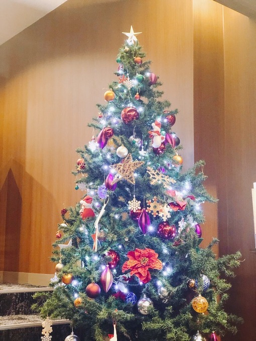 ホテルグランビュー高崎のプランナーブログ 綺麗なクリスマスツリー 結婚式場 ウエディング 挙式 ブライダル ゼクシィ