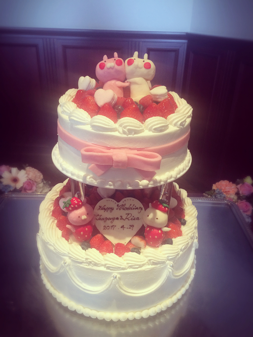 マリエール広島のプランナーブログ 本日のウェディングケーキ 結婚式場 ウエディング 挙式 ブライダル ゼクシィ