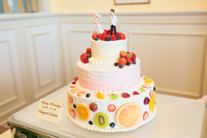 マリエール広島のプランナーブログ 可愛いウエディングケーキ 結婚式場 ウエディング 挙式 ブライダル ゼクシィ