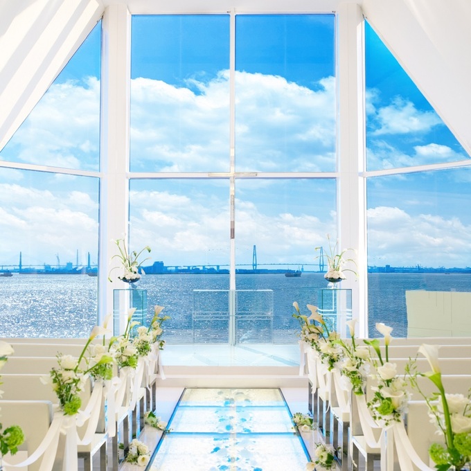 クレール ベイサイド ｃｒｅｅｒ ｂａｙｓｉｄｅ のプランナーブログ 海の見えるチャペル 結婚式場 ウエディング 挙式 ブライダル ゼクシィ