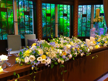 ロイヤルパーク アルカディアのプランナーブログ メイン装花 結婚式場 ウエディング 挙式 ブライダル ゼクシィ