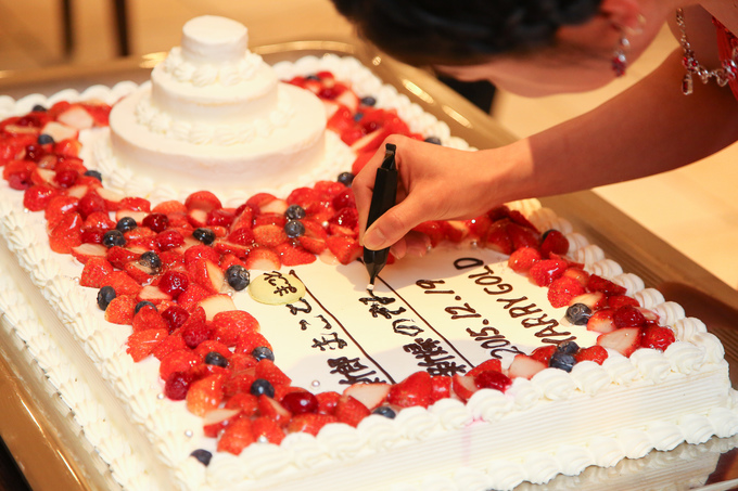 マリーゴールド山口のプランナーブログ ウェディングケーキ 結婚式場 ウエディング 挙式 ブライダル ゼクシィ