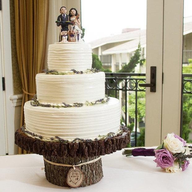 treasury-item-13quot-rustic-cake-stand-personalized-tag-wood-cake-stand-rustic-wedding-wood-tree-slice.jpg