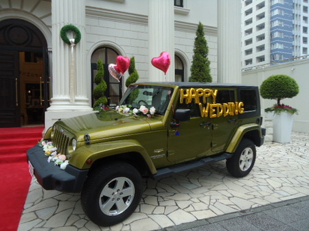 アクアテラス迎賓館 新横浜のプランナーブログ ウェルカムカー 結婚式場 ウエディング 挙式 ブライダル ゼクシィ