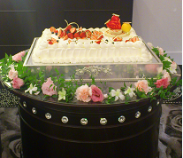 ホテル メルパルク大阪のプランナーブログ ウェディングケーキ装花 結婚式場 ウエディング 挙式 ブライダル ゼクシィ