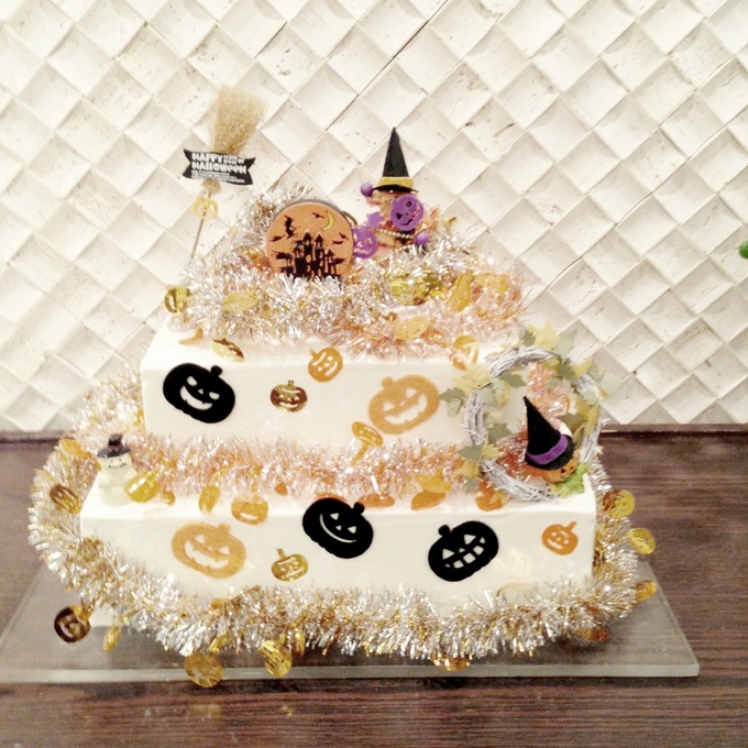 フォーチュン ガーデン 京都 Fortune Garden Kyoto のプランナーブログ ハロウィンのウェディングケーキ 結婚式場 ウエディング 挙式 ブライダル ゼクシィ