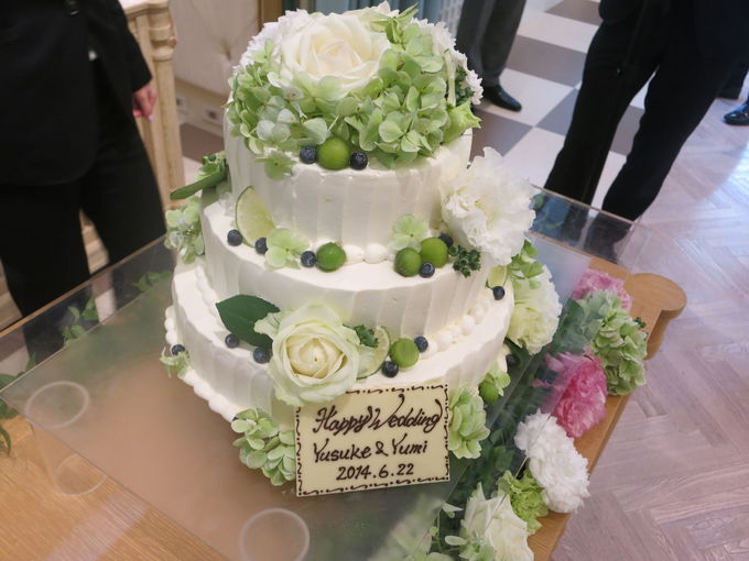 Bleu Leman 名古屋 ブルーレマン ナゴヤ のプランナーブログ さわやかウエディングケーキ 結婚式場 ウエディング 挙式 ブライダル ゼクシィ