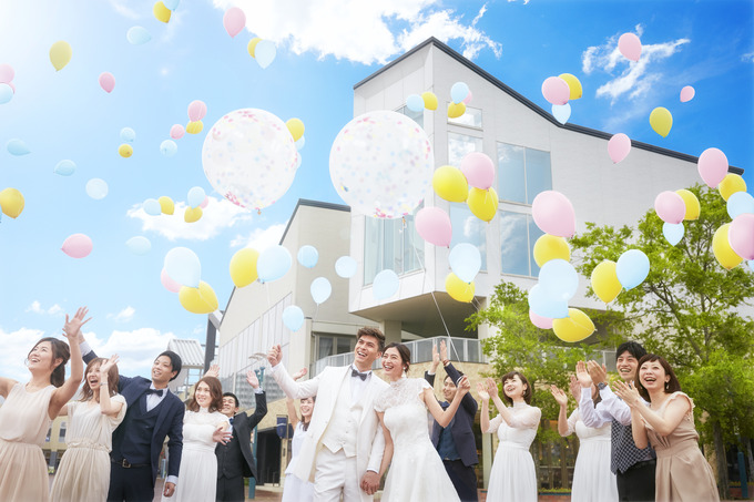 ハーバーテラス ｓａｓｅｂｏ迎賓館のプランナーブログ バルーンリリース 結婚式場 ウエディング 挙式 ブライダル ゼクシィ