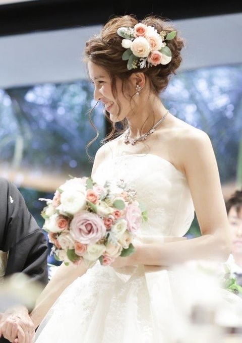 アルカンシエル Luxe Mariage大阪のプランナーブログ 生花ヘアード 結婚式場 ウエディング 挙式 ブライダル ゼクシィ