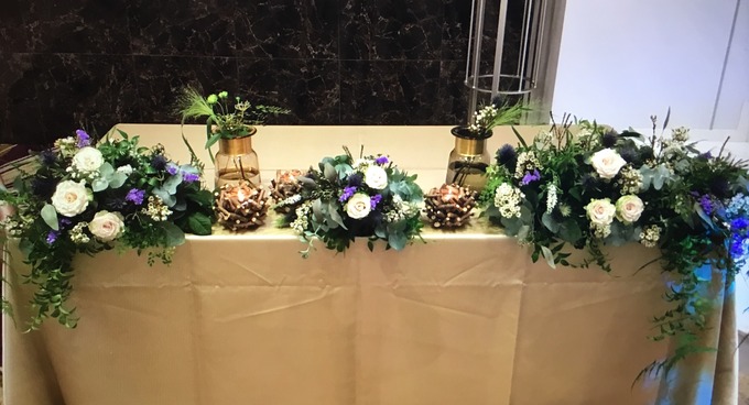 ホテルモントレ姫路のプランナーブログ 日比谷花壇でございます 結婚式場 ウエディング 挙式 ブライダル ゼクシィ